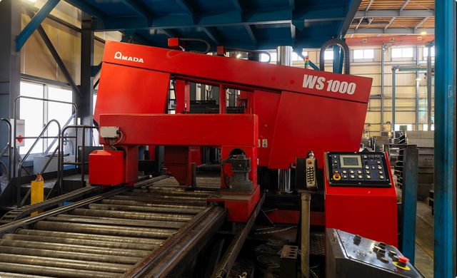 鉄骨一次加工複合機 WS-1000