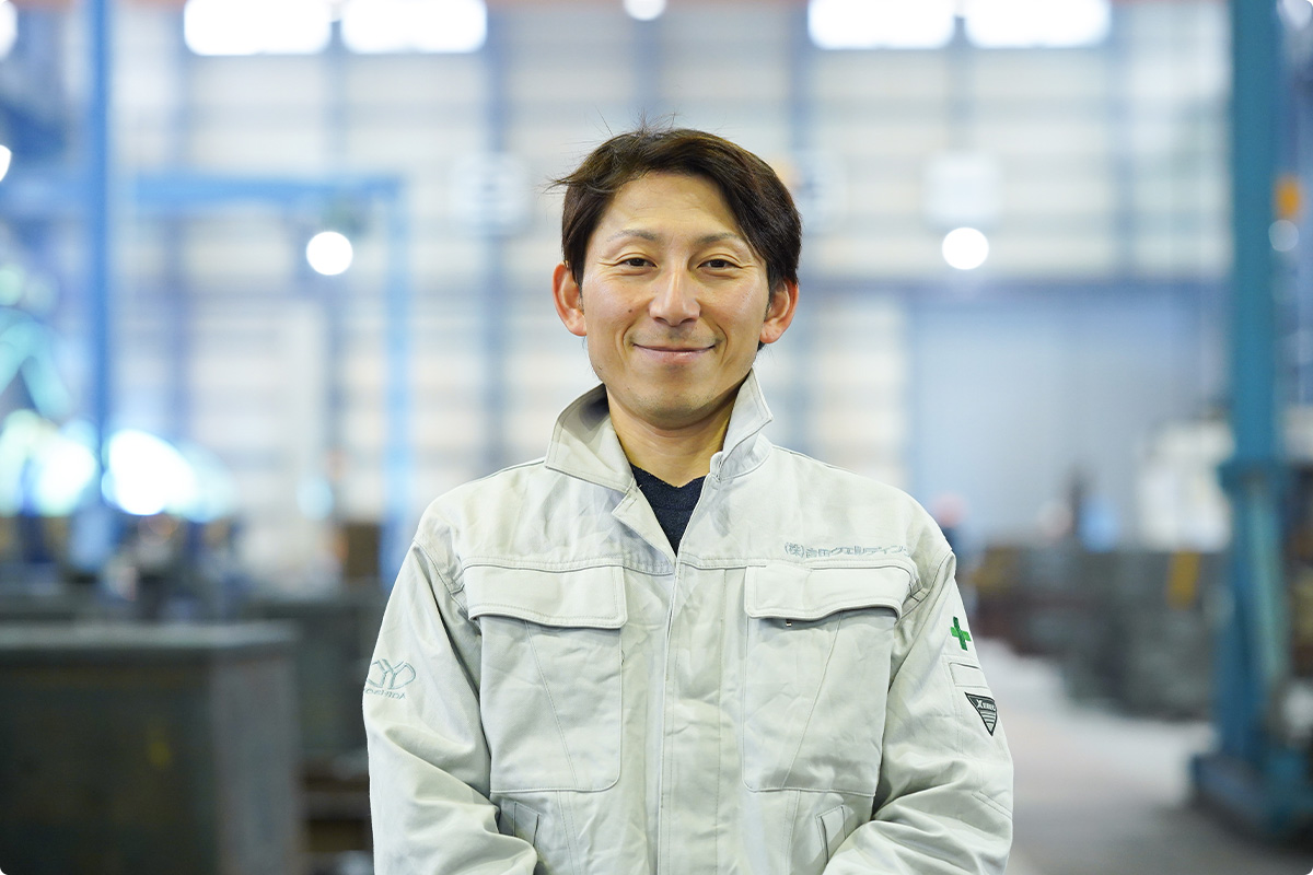 入社18 年目／工場長 サムネイル